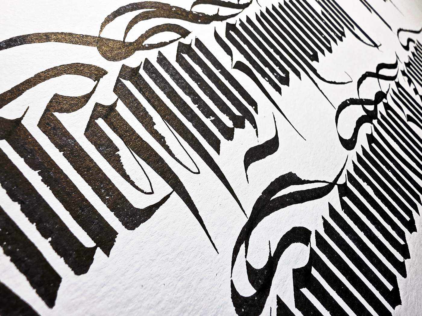 Taming the Mind, Shantideva... (36x18 in.) - Image 3