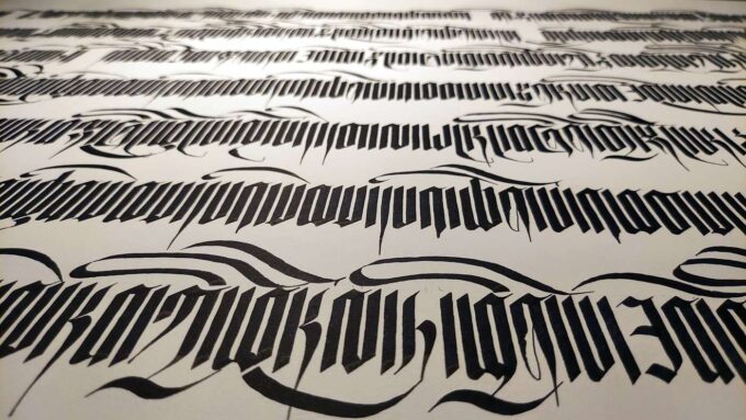Heart Sutra (40in x 27in) - Image 6