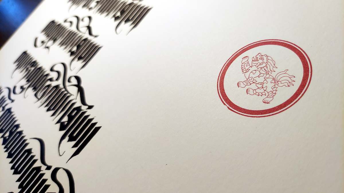 Let go of what has passed... (18 x 24 in.) - Image 3