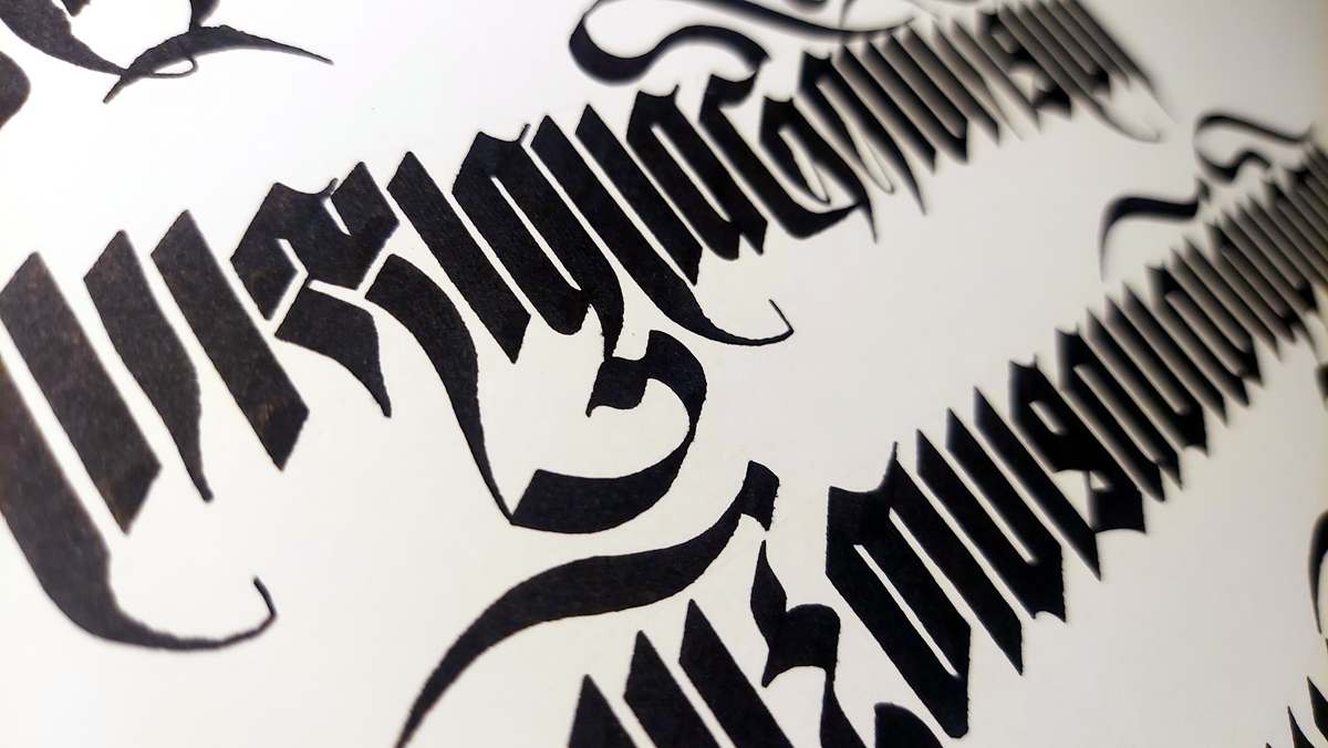 Let go of what has passed... (18 x 24 in.) - Image 5