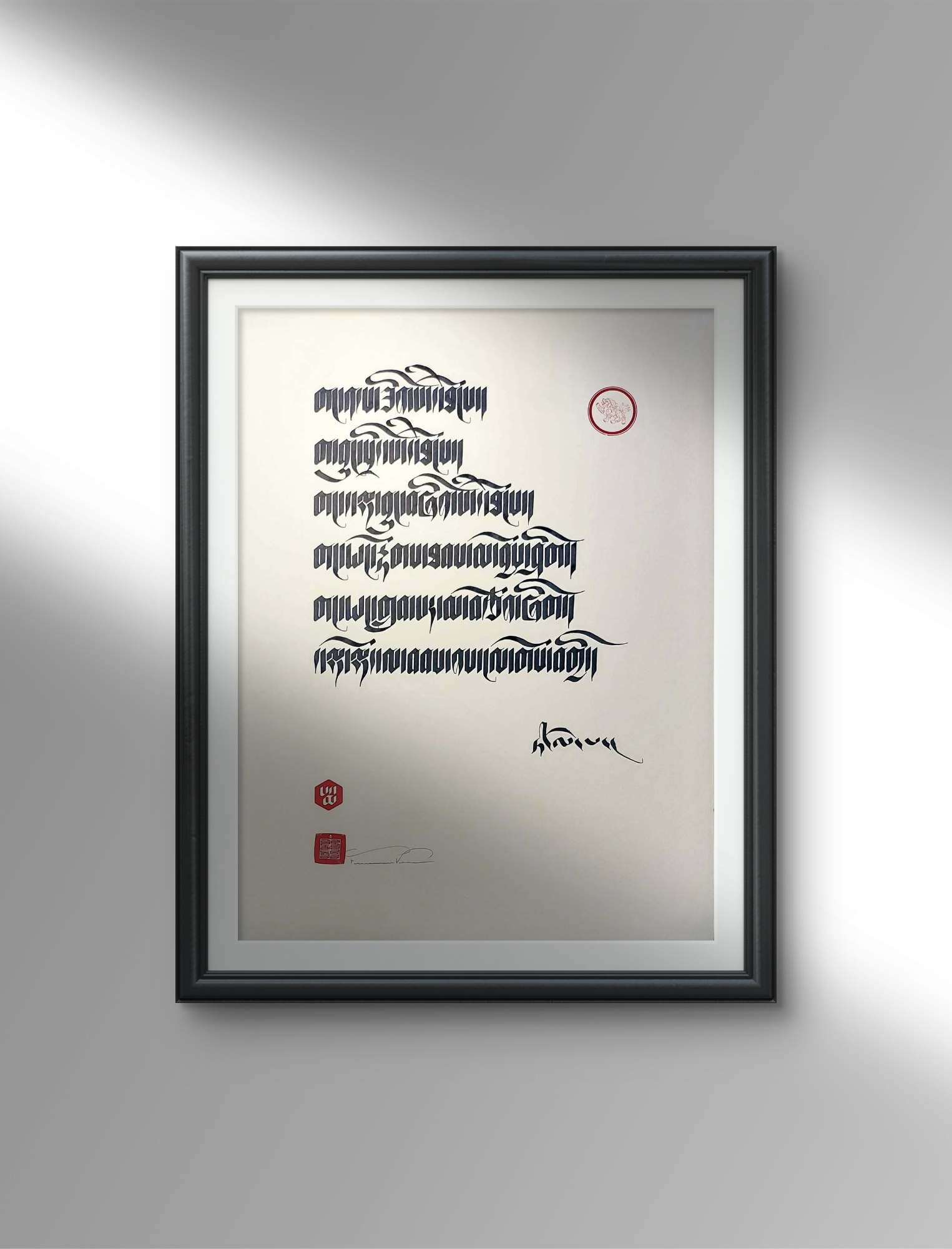 Let go of what has passed... (18 x 24 in.)